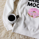 Bow & Drape Cozy Doughnut Sweatshirt: Alternate View #3