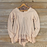 Lace & Tie Sweater: Alternate View #2