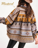 Bozeman Cozy Jacket in Mustard: Alternate View #1