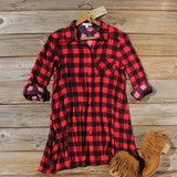 Bozeman Plaid Dress: Alternate View #1