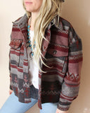 Bozeman Cozy Jacket in Shadow: Alternate View #2