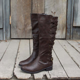 The Braided Back Boots: Alternate View #3