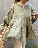 Breezy Top in Sage: Alternate View #2