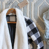 The Buffalo Plaid Coat: Alternate View #2