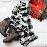 Buffalo Plaid Top: Alternate View #1