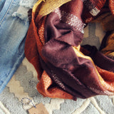 Bundled Tamarack Scarf: Alternate View #2