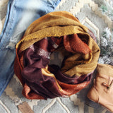 Bundled Tamarack Scarf: Alternate View #1