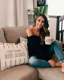 Cable & Feather Sweater in Black: Alternate View #4