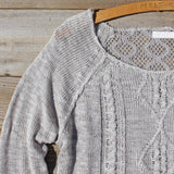 Pine Cone Stitch Sweater: Alternate View #3