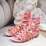 Cactus Flower Sandals: Alternate View #1