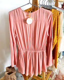 Cactus Rose Romper in Bloom: Alternate View #4