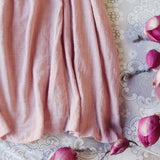 The Calypso Dress in Rosè: Alternate View #3