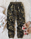 Cozy Camo Joggers: Alternate View #3