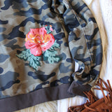 Camo Rose Sweatshirt: Alternate View #3