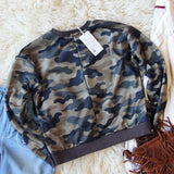 Camo Rose Sweatshirt: Alternate View #4