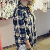 The Campfire Plaid Top: Alternate View #2