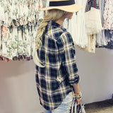 The Campfire Plaid Top: Alternate View #4