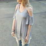 The Campus Lace Tee: Alternate View #1