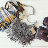 Canyon Fringe Tote in Gray: Alternate View #1