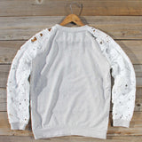 Canyon Lace Sweatshirt: Alternate View #4