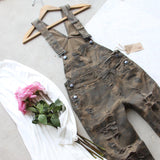 Canyon Sugar Camo Overalls: Alternate View #1