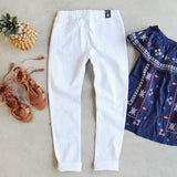 Canyon Sugar Pants in White: Alternate View #3