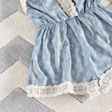 Cara Lace Romper: Alternate View #4