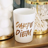 Carpe Diem Votive Holder: Alternate View #2