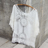 Casa Blanca Lace Top: Alternate View #3