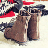 Cascade Lakes Boots in Taupe: Alternate View #2