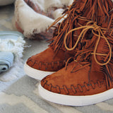 Cedar Fringe Booties: Alternate View #4
