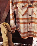 Cedar Plaid Shirt Jacket: Alternate View #2