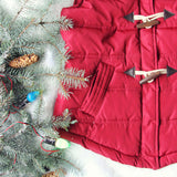 Chalet Cozy Vest in Burgundy: Alternate View #3