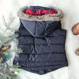 Chalet Cozy Vest in Navy: Alternate View #4