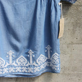 Chambray Boheme Top: Alternate View #3