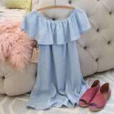 Chambray Sweet Dress: Alternate View #4