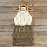 Champagne & Lace Dress: Alternate View #1