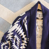 Charcoal & Cinder Sweater in Navy: Alternate View #3