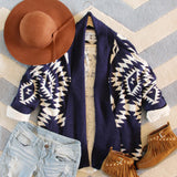 Charcoal & Cinder Sweater in Navy: Alternate View #1