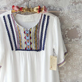 Chelan Embroidered Tunic (wholesale): Alternate View #3