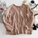 Chenille & Tie Sweater: Alternate View #4