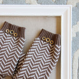 Chevron Knit Boot Socks: Alternate View #2