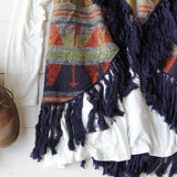 Cheyenne Cozy Vest: Alternate View #3