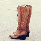 The Chinook Boots in Khaki: Alternate View #4
