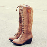 The Chinook Boots in Khaki: Alternate View #1