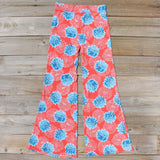 Chrysanthemum Palazzo Pants: Alternate View #4