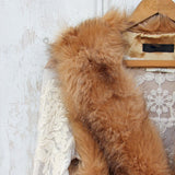Chumstick Faux Fur Vest in Honey: Alternate View #2