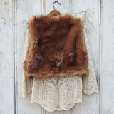 Chumstick Faux Fur Vest in Honey: Alternate View #4