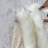 Chumstick Faux Fur Vest in Snow: Alternate View #2