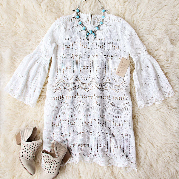 white christmas dresses Countryside Cottage Red Gingham Lace-Trimmed Mini Dress L main image 0